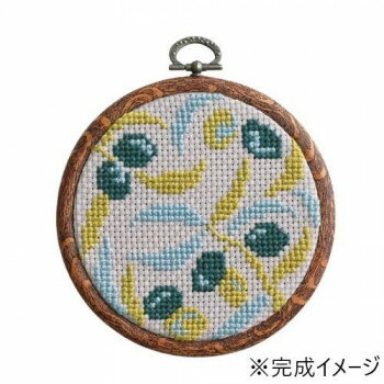 オリムパス クロス・ステッチキット ボタニカル オリーブ 7563