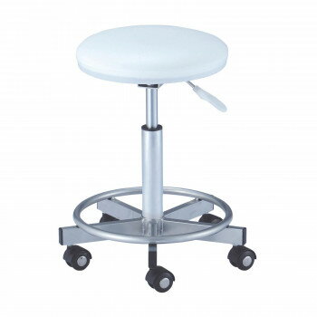 &nbsp;サロン向け テクニカルチェア ベータ ホワイト 60101日本製のスツール。【サロン向け テクニカルチェア ベータ ホワイト 60101】 fk094igrjs リングステップとお掃除機能キャスターを標準装備したスツールです。※...