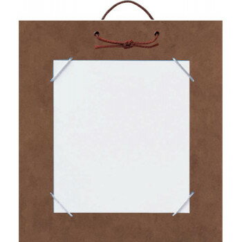 小色紙掛 鳥の子 茶・DA28-5