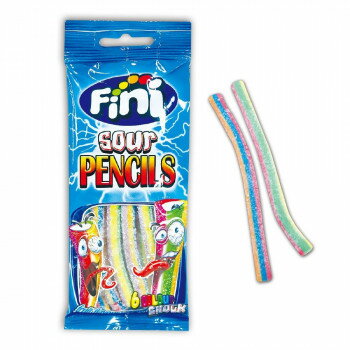 フィニ 6カラーペンシル サワーグミ 90g 12袋 100002031 [ラッピング不可][代引不可][同梱不可]