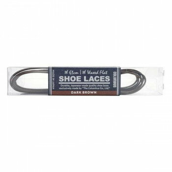 Shoe Lace - コロンブス シューレース ロービキ平 61cm・ダークブラウン