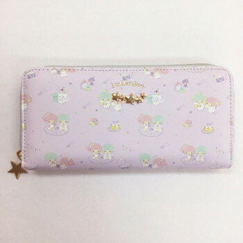 サンリオ LittleTwinStars ラウンド長財布 パープル KL17-11