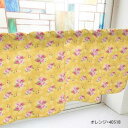 カフェカーテン ハイビスカス 800×450mm オレンジ・40518