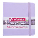 ターレンス アートクリエーションスケッチブック パステルバイオレット 12×12CM T9314-134M452329