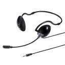 サンワサプライ 4極対応 ヘッドセット MM-HS403BK