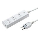 サンワサプライ 雷ガードタップ 2P・4個口・2m TAP-SP2114MG-2WN