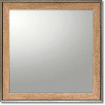 デコラティブ 大型ミラー ナチュラル 正方形 グレージュ BM-14062(3)