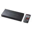 サンワサプライ 4入力1出力HDMI画面分割切替器 4K/60Hz対応 SW-PHD41MTV