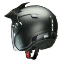 リード工業 RAZZO-V(ラッツォファイブ) ジェットヘルメット XL((61-62cm未満) マットブラック