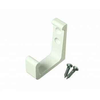 ハイロジック T-737 L型フック 45mm 白 1個入 30737