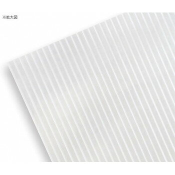 光 KTP9066W-1 ポリカ中空ボード 透明600×900×6mm 869017