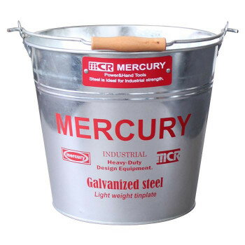 キーストーン マーキュリー ブリキ バケツ REGULAR GALVA レッド ME047168 [ラッピング不可][代引不可][同梱不可]