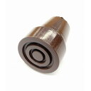 ケイ・ホスピア杖アクセサリー杖先ゴム 太杖用 18mm 茶