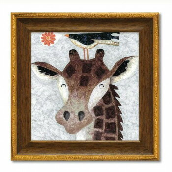 ミニゲル アートフレーム ジャネット ネルソン「ジョイフル ジラフ」 JN-02005
