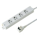 サンワサプライ 工事物件タップ 4個口・3m TAP-K4L-3