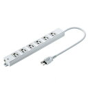 サンワサプライ 工事物件タップ 3P・6個口・0.3m TAP-K6-03