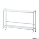 サンワサプライ クランプ式机上ラック2段タイプ MR-LC307W(3)