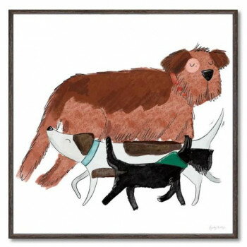 アートフレーム ベッキー ソーンズ「プレイフル ドッグ1」 BT-03805