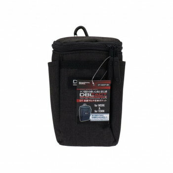 DBLTACT マルチポケット 杢ブラック DT-MOP-BK 582841