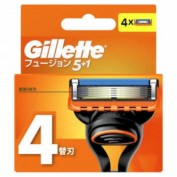 ジレット フュージョン マニュアル替刃4B 540-032652-00