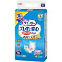 ライフリー ズレずに安心 紙パンツ用パッド 3回 30枚入 ×1個 500-006182-00