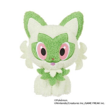 Pocket Monster - セキグチ ポケットモンスター ニャオハ もこもこぷち ぬいぐるみ 672158