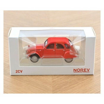 NOREV B 1/43スケール シトロエン 2CV 78 ゼラニウムレッド 150515