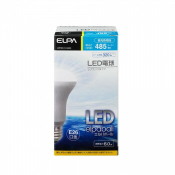 LED電球レフ形(485lm) LDR6D-H-G600