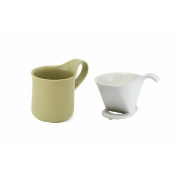 ZEROJAPAN(ゼロジャパン) ドリッパー＆カフェマグセット WH/OL DMZ-15