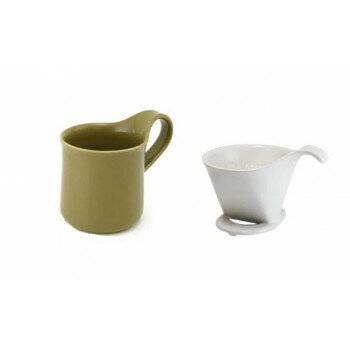 ZEROJAPAN(ゼロジャパン) ドリッパー＆カフェマグセット WH/KHI DMZ-15