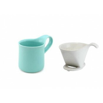 ZEROJAPAN(ゼロジャパン) ドリッパー＆カフェマグセット WH/AM DMZ-15