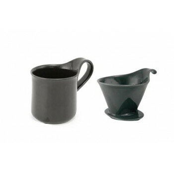 ZEROJAPAN(ゼロジャパン) ドリッパー＆カフェマグセット BK/BK DMZ-15