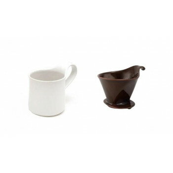 ZEROJAPAN(ゼロジャパン) ドリッパー＆カフェマグセット CBR/WH DMZ-15