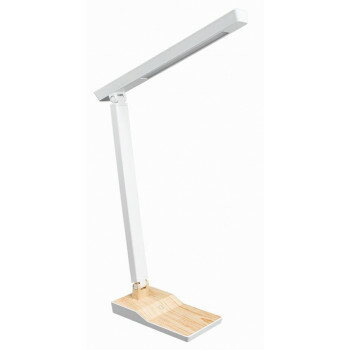 YAZAWA(ヤザワコーポレーション) 5W 3段階調光付 木目調 LEDデスクスタンドライト ナチュラル・SDLE05N..