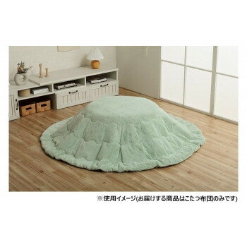 Comforters, Other - こたつ布団 円形 無地調 約185cm丸 ピスタチオグリーン 6842859
