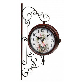 ウォールクロック ローズ 38408