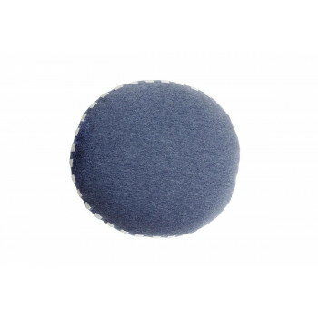 Low Rebound Cushions - クッション 円形 セアテ 「エルマー」 ネイビー 約40cm 1220880190713
