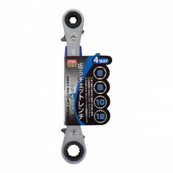 TRAD 4WAY板ラチェットレンチ 6×8/10×12 T4I-0612 330153