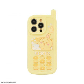 치이카와 iPhone15Pro 대응 레트로 가라케 스타일 케이스 토끼 CK-39C