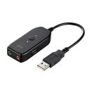 サンワサプライ USBオーディオ変換アダプタ MM-ADUSB3N