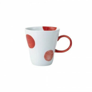 西海陶器 しゃぼん マグ 赤