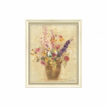 Painting - シェリー ブラム「ワイルド フラワーズ ベース1」 CB-11011