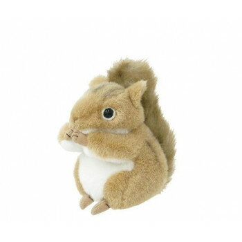 Squirrel - 吉徳 りくのなかまたち ぬいぐるみ りすのサック 180341