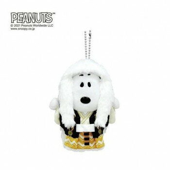 Snoopy - 吉徳 PEANUTS(ピーナッツ) ミーツ ジャパン スヌーピー(SNOOPY) 連獅子マスコット 白 182117