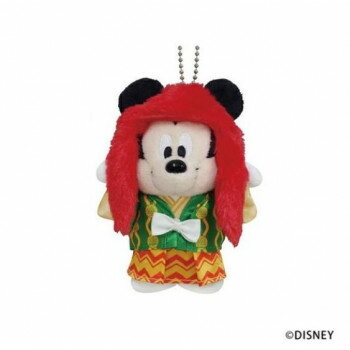 吉徳 DISNEY(ディズニー) ミッキー連獅子マスコット 赤 182577