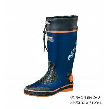 福山ゴム工業 長靴 カルサーエース 700 3Lネイビー AA97100