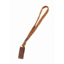 ケイ・ホスピア杖アクセサリーポリエステルストラップ ブラウン