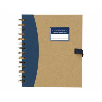 飾れるリングフォトアルバム 2L ネイビー 106-811