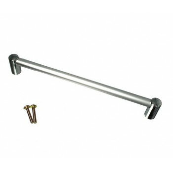 アイワ AP-433C パイプハンドル丸座 210mm シルバー 1個入 113436