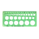 シンワ測定 テンプレート TB-4 円定規 (小) 66005